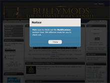 Tablet Screenshot of bullymods.net